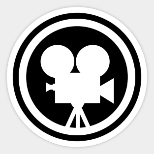 Rock Band-style Movie Camera Icon Sticker